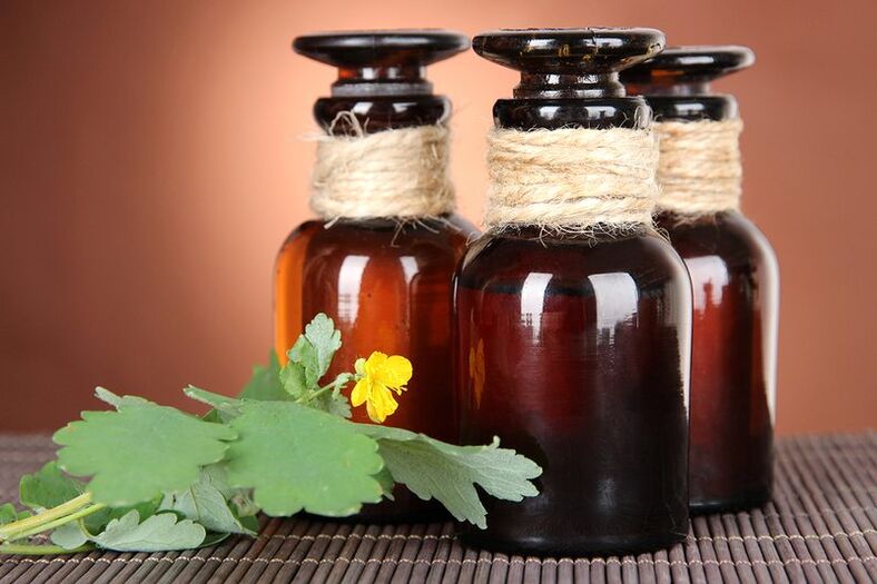 Celandine alcohol tincture-a folk remedy for chronic prostatitis